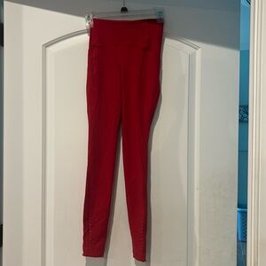 lululemon red Leggings
